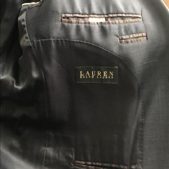 Ralph Lauren 42L Navy Suit Jacket - Picture 2 of 3